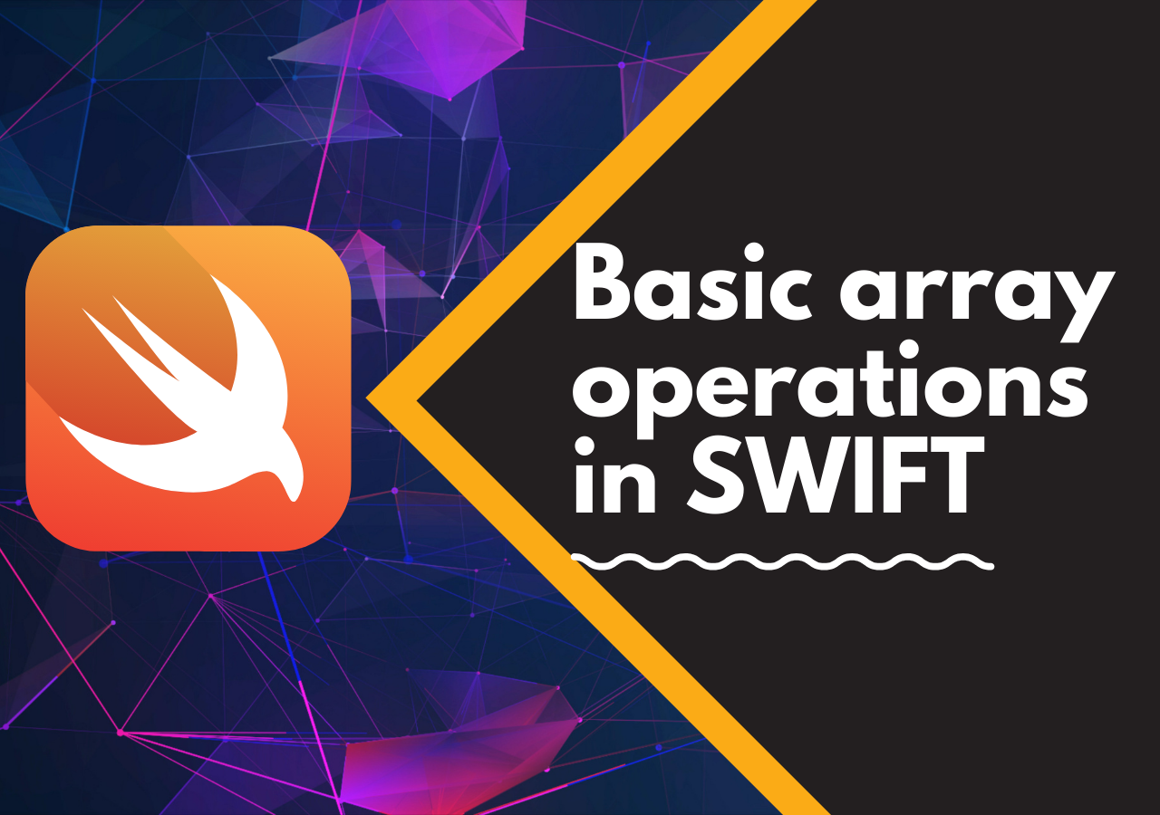 Basic array operations in swift